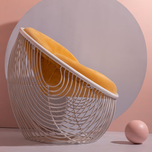 Doughnut Lounger - White Studios