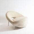 Ellipse Lounger - White Studios