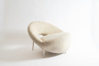 Ellipse Lounger - White Studios