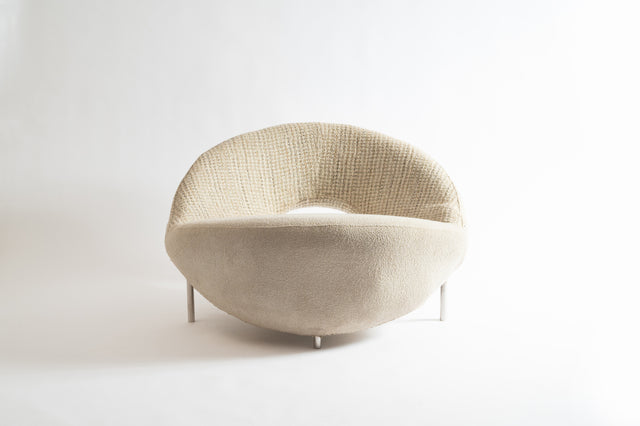 Ellipse Lounger - White Studios