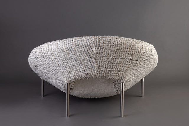 Ellipse Lounger - White Studios