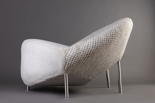 Ellipse Lounger - White Studios