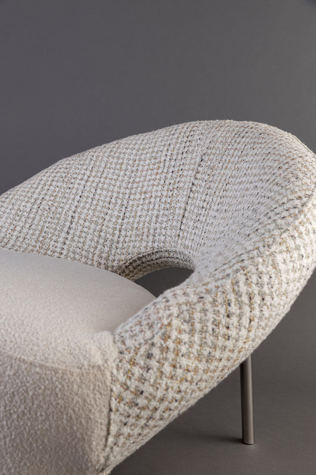 Ellipse Lounger - White Studios